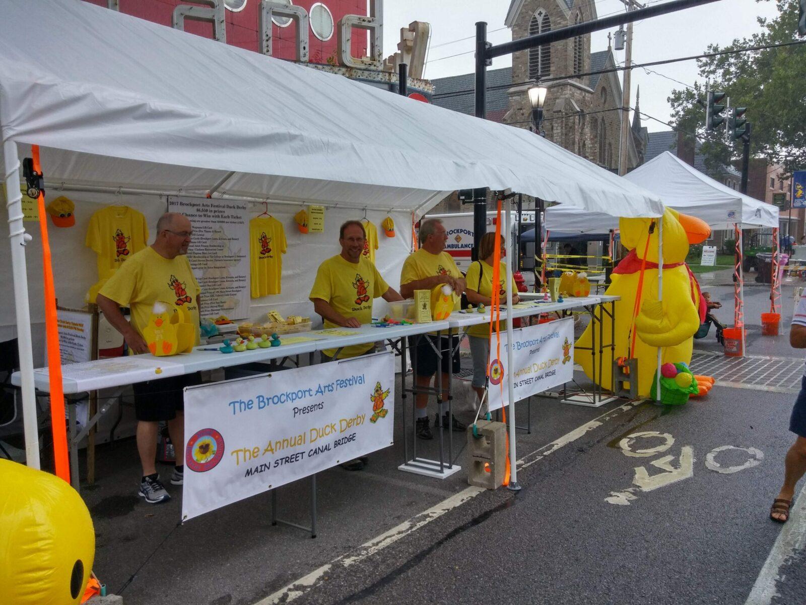 Volunteers BISCO Brockport Arts Festival