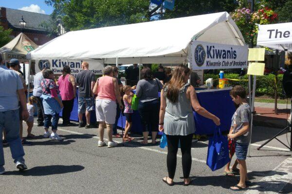 Kiwanis Food Booth At The Brockport Arts Festival