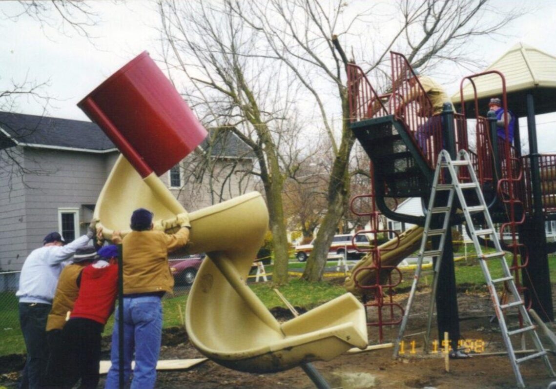 BISCO Playground equipment for Barry Street and Corbett Parks